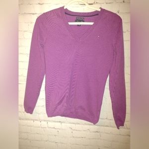 Tommy Hilfiger Cotton V-neck Sweater